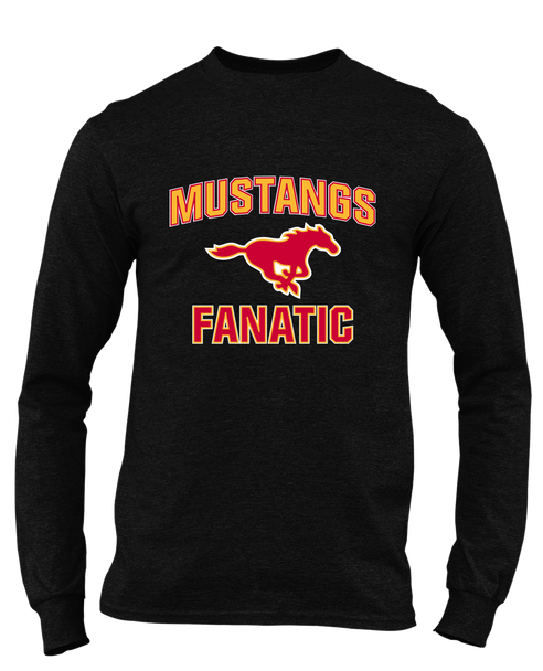 Abraham Lincoln Mustangs Fanatic Men's LS T-Shirt