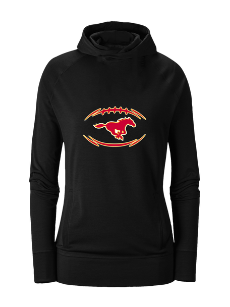 Abraham Lincoln Mustangs Football #3 Women's Hoodie