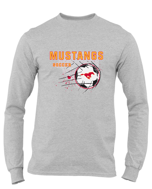 Abraham Lincoln Mustangs Soccer #2 Men's Premium LS T-Shirt
