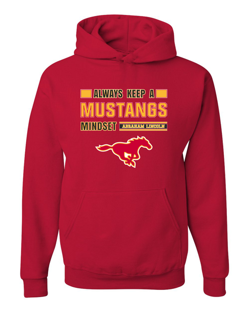 Abraham Lincoln Mustangs Mindset Men's Premium Hoodie