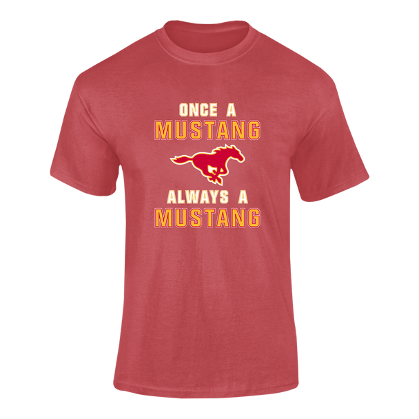 Abraham Lincoln Mustangs Once A Men's SS T-Shirt