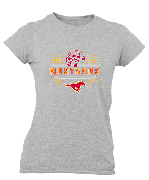 Abraham Lincoln Mustangs Band # 3 Women's SS T-Shirt