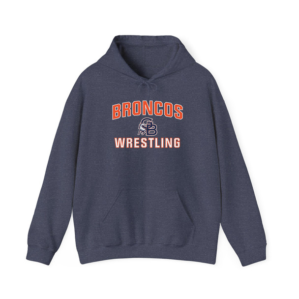 George Bush Broncos Womens Hoodie (00077-029-04)