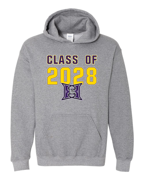 Hermiston Bulldogs Class of 2028 Men's Hoodie