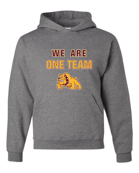 Big Spring Bulldogs We Are One Team Men's Premium Hoodie