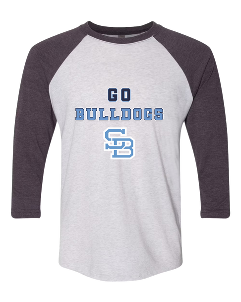 Stone Bridge Bulldogs SB Go Team Men's Baseball T-Shirt