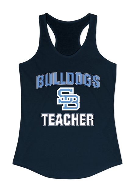 Stone Bridge Bulldogs SB Teacher Women's Tank Top
