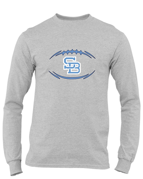 Stone Bridge Bulldogs SB Football #3 Men's LS T-Shirt
