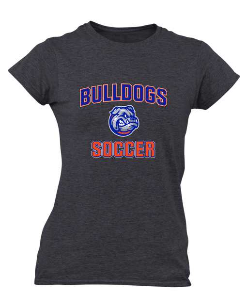 Freeport Bulldogs Soccer #1 Women's Premium SS T-Shirt