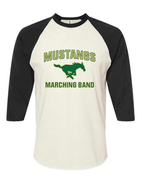 Redmond Mustangs Marching Band Women's Baseball T-Shirt