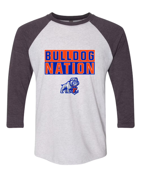 Freeport Bulldogs Anchor Nation #1 Women's Baseball T-Shirt