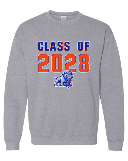 Freeport Bulldogs Anchor Class of 2028 Men's Sweatshirt