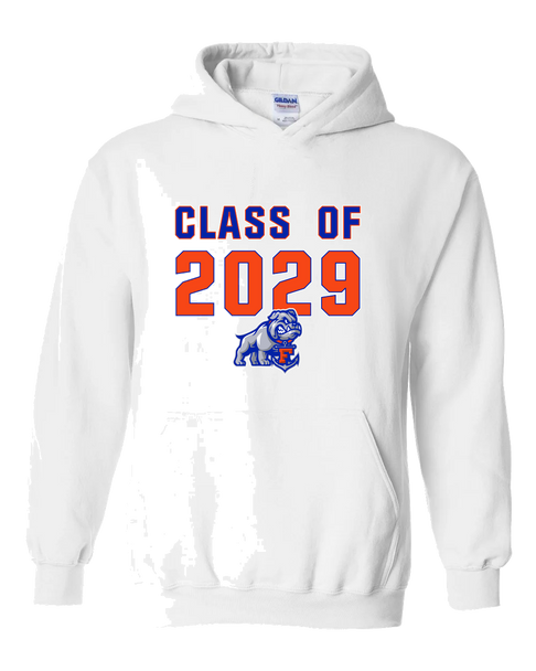 Freeport Bulldogs Anchor Class of 2029 Men's Hoodie