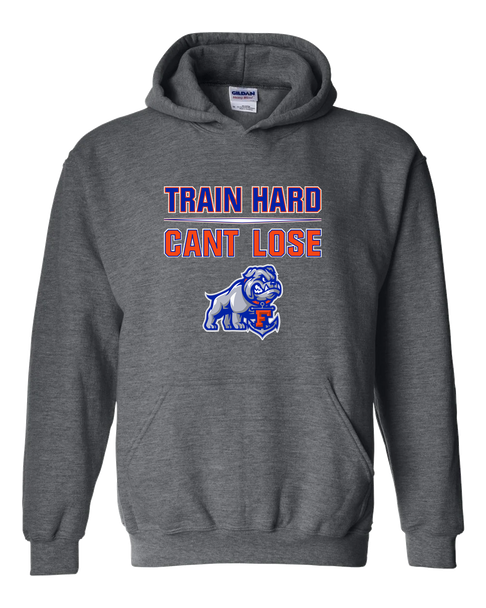 Freeport Bulldogs Anchor Train Hard, Can't Lose Men's Hoodie