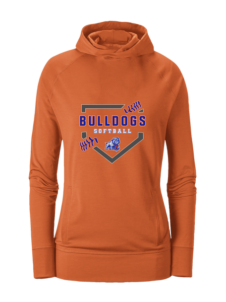 Freeport Bulldogs Anchor Softball #2 Women's Hoodie