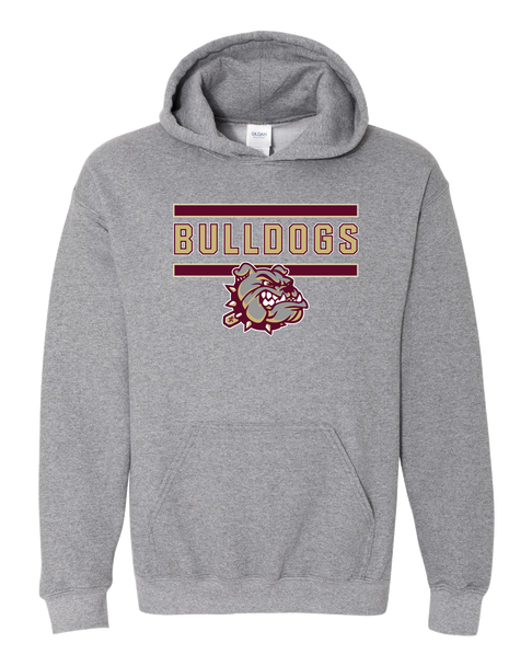 King's Fork Bulldogs Mascot #5 Men's Hoodie
