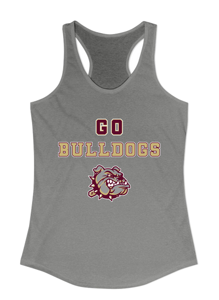 King's Fork Bulldogs Go Team Women's Tank Top