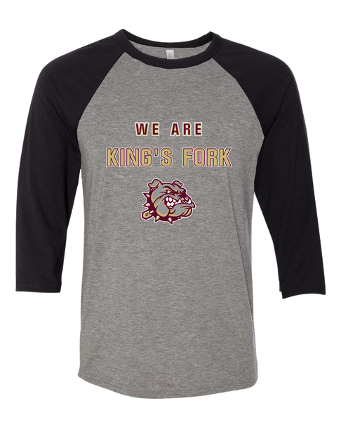 King's Fork Bulldogs We Are Women's Baseball T-Shirt