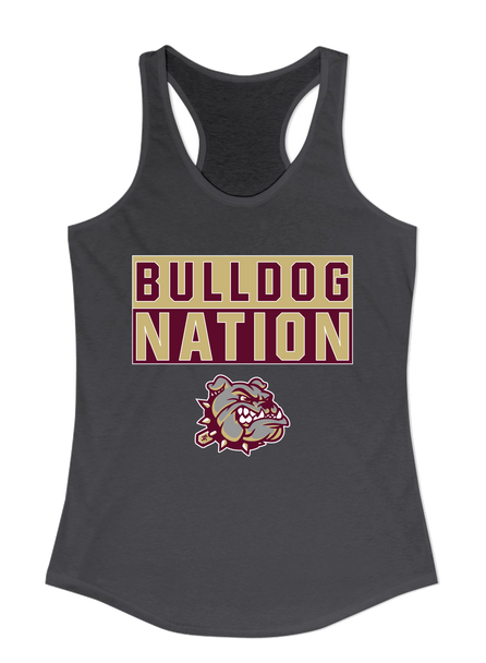 King's Fork Bulldogs Nation #1 Women's Tank Top