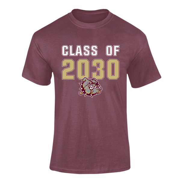 King's Fork Bulldogs Class of 2030 Men's Premium SS T-Shirt