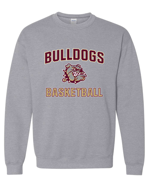 King's Fork Bulldogs Basketball #1 Men's Sweatshirt