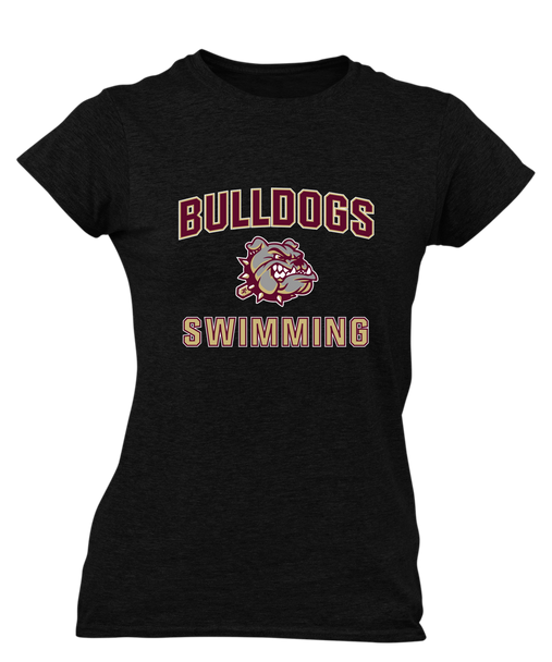 King's Fork Bulldogs Swimming Women's SS T-Shirt