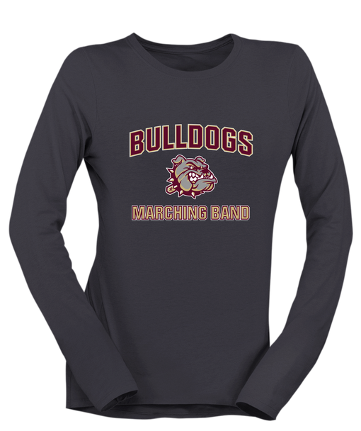 King's Fork Bulldogs Marching Band Women's LS T-Shirt