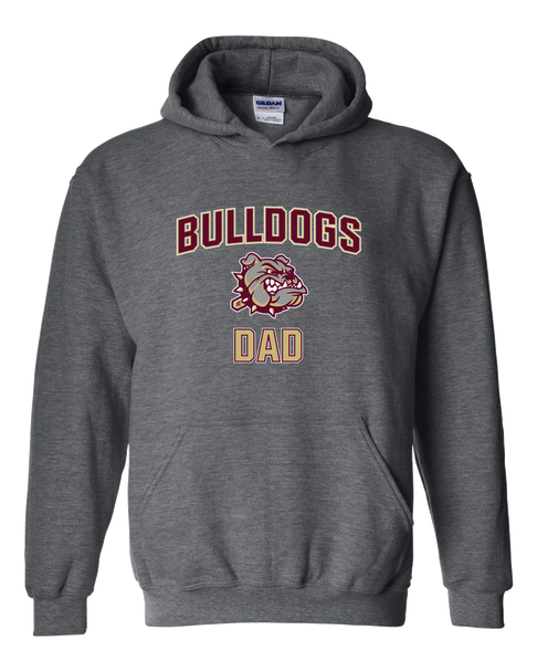 King's Fork Bulldogs Dad Men's Hoodie