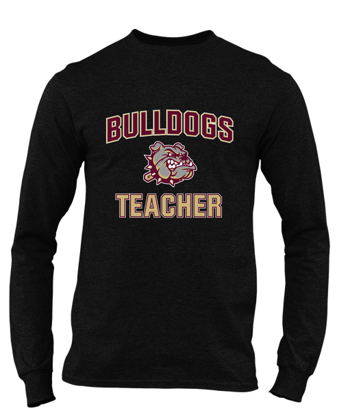 King's Fork Bulldogs Teacher Men's LS T-Shirt