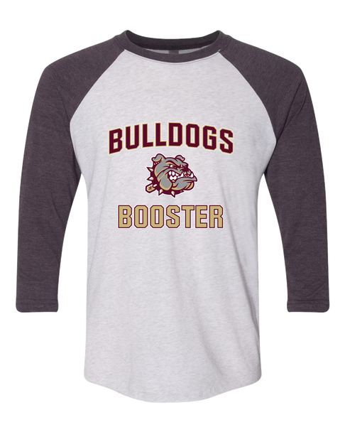 King's Fork Bulldogs Booster Women's Baseball T-Shirt