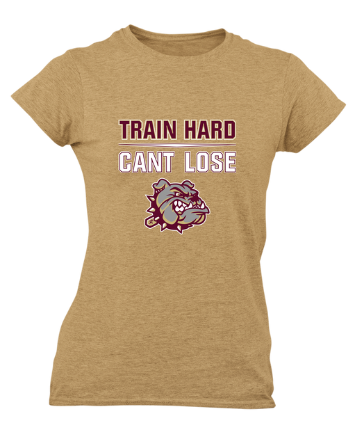 King's Fork Bulldogs Train Hard, Can't Lose Women's Premium SS T-Shirt