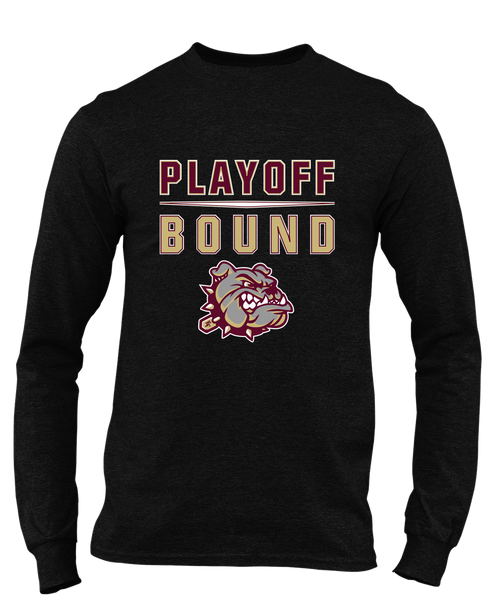 King's Fork Bulldogs Playoff Bound Men's LS T-Shirt
