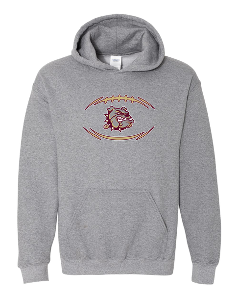 King's Fork Bulldogs Football #3 Men's Hoodie