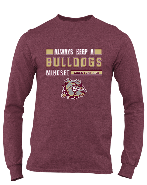King's Fork Bulldogs Mindset Men's LS T-Shirt