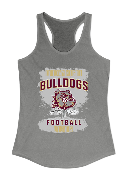 King's Fork Bulldogs Football #6 Women's Tank Top