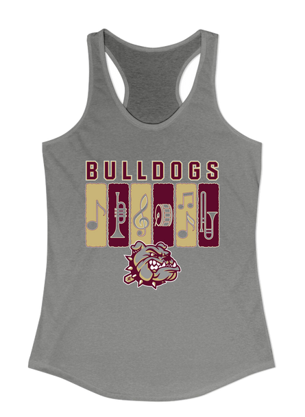 King's Fork Bulldogs Band # 2 Women's Tank Top