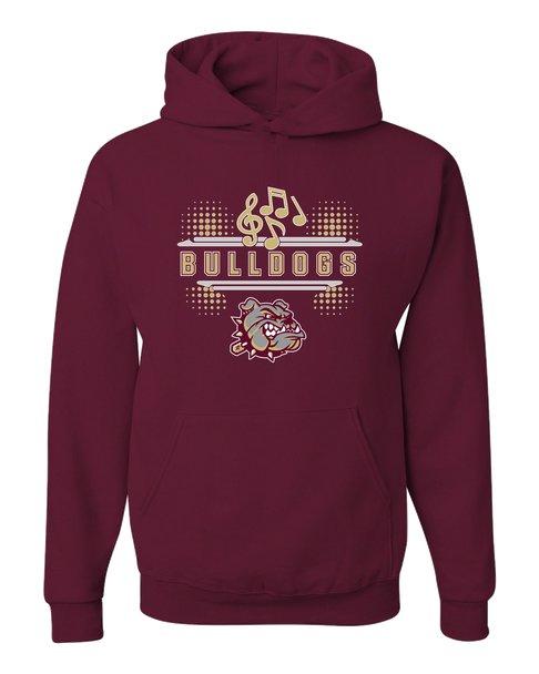King's Fork Bulldogs Band # 3 Men's Premium Hoodie