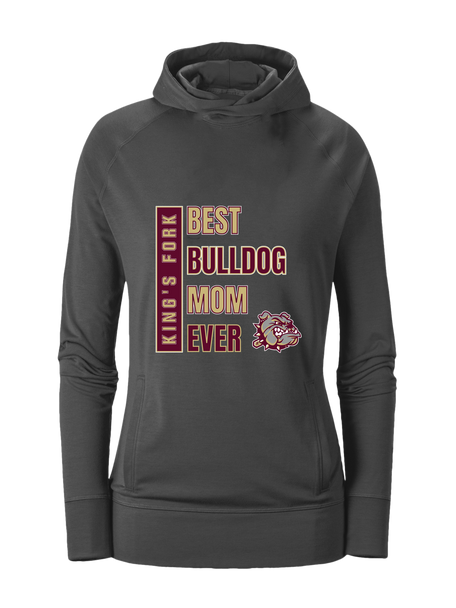 King's Fork Bulldogs Best Bulldog Mom Women's Hoodie