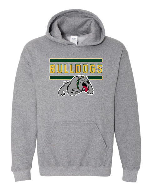 Whitefish Bulldogs Mascot #5 Men's Hoodie