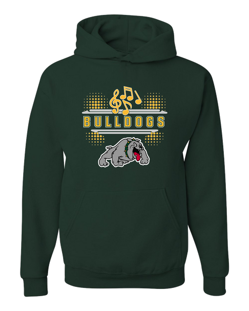 Whitefish Bulldogs Band # 3 Men's Premium Hoodie