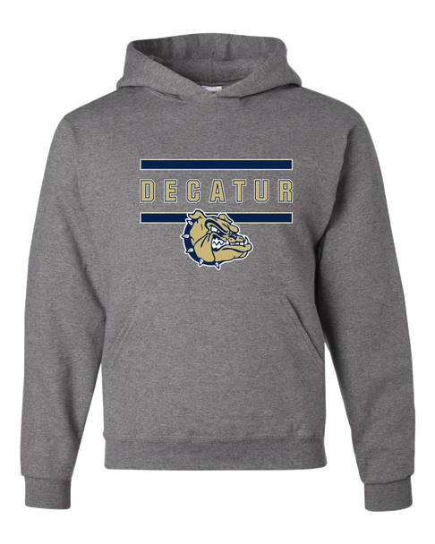 Decatur Bulldogs Mascot #4 Men's Premium Hoodie