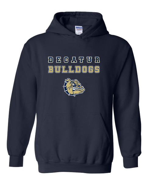Decatur Bulldogs Spirit Men's Hoodie
