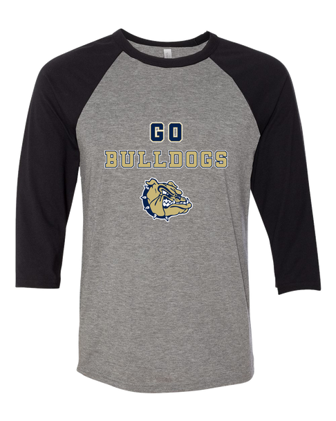 Decatur Bulldogs Go Team Women's Baseball T-Shirt