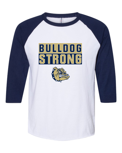 Decatur Bulldogs Strong #1 Men's Baseball T-Shirt