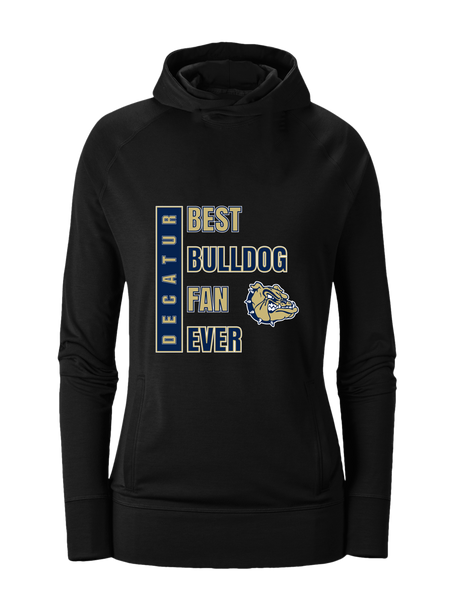 Decatur Bulldogs Best Bulldog Fan Women's Hoodie