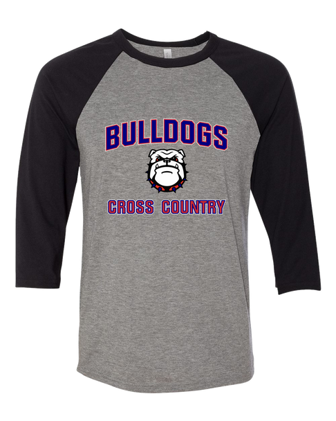 Richmond Bulldogs Cross Country Men's Baseball T-Shirt