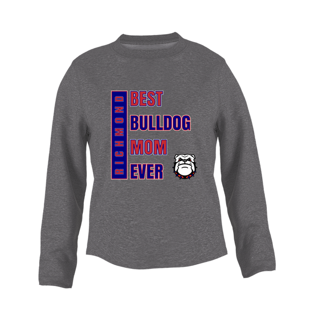 Richmond Bulldogs Best Bulldog Mom Women's Sweatshirt