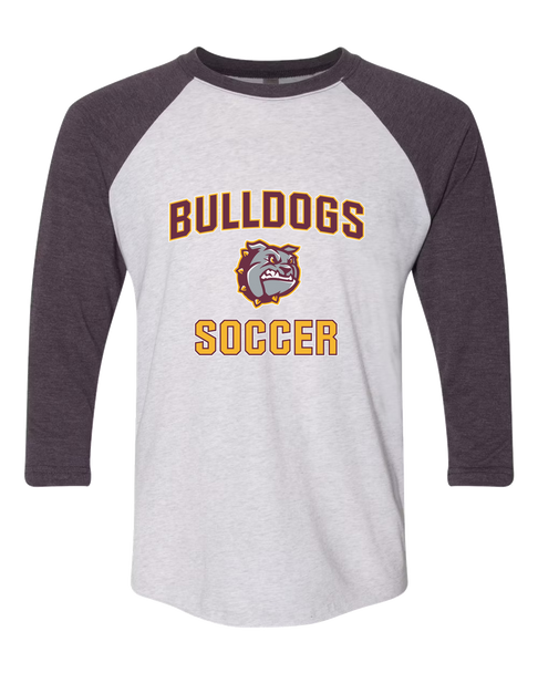 St. Cloud Bulldogs Soccer #1 Men's Baseball T-Shirt
