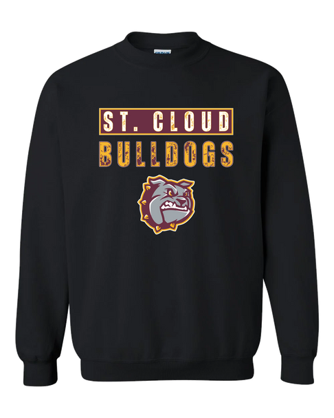 St. Cloud Bulldogs Mascot #9 Men's Sweatshirt