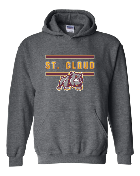 St. Cloud Bulldogs Mascot Mascot #4 Men's Hoodie